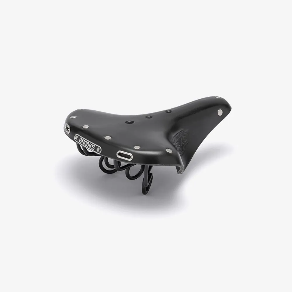 uPRISE Bikes Brooks B72 Saddle - 205mm - Black | Price match, 365 day return s, 18-Month Warranty, Finance Available & Free UK Delivery