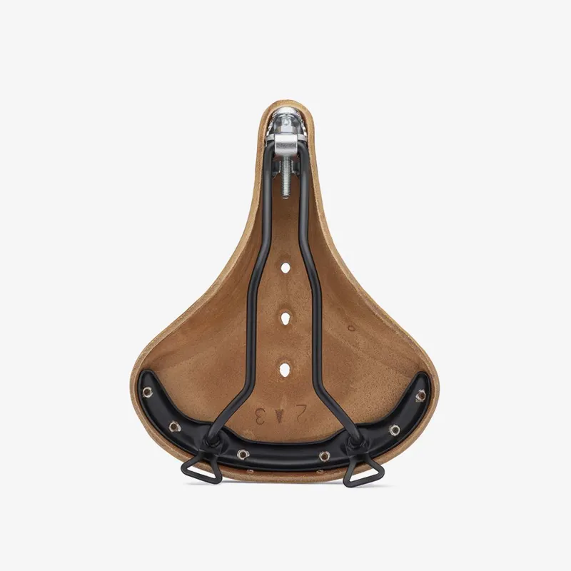 Brooks B68 Saddle - 205mm - Honey-2