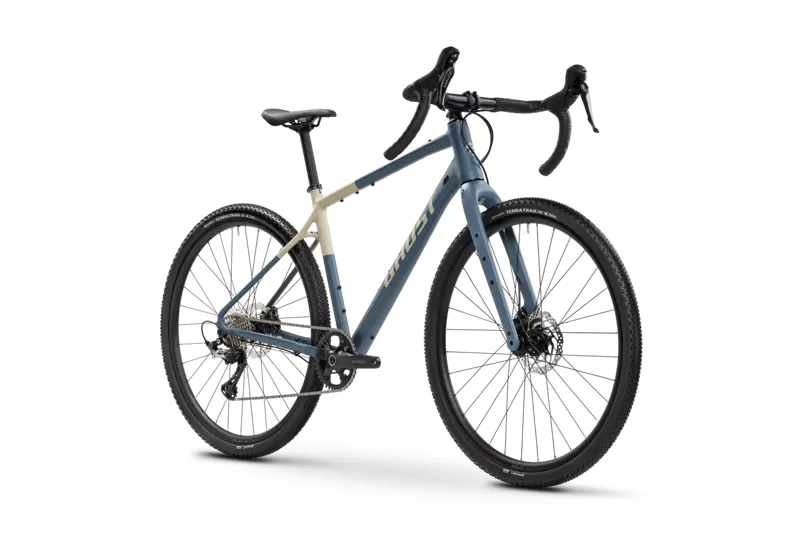 Ghost Asket 2026 Gravel Road Bike - Slate Blue/Sandstone Beige-1