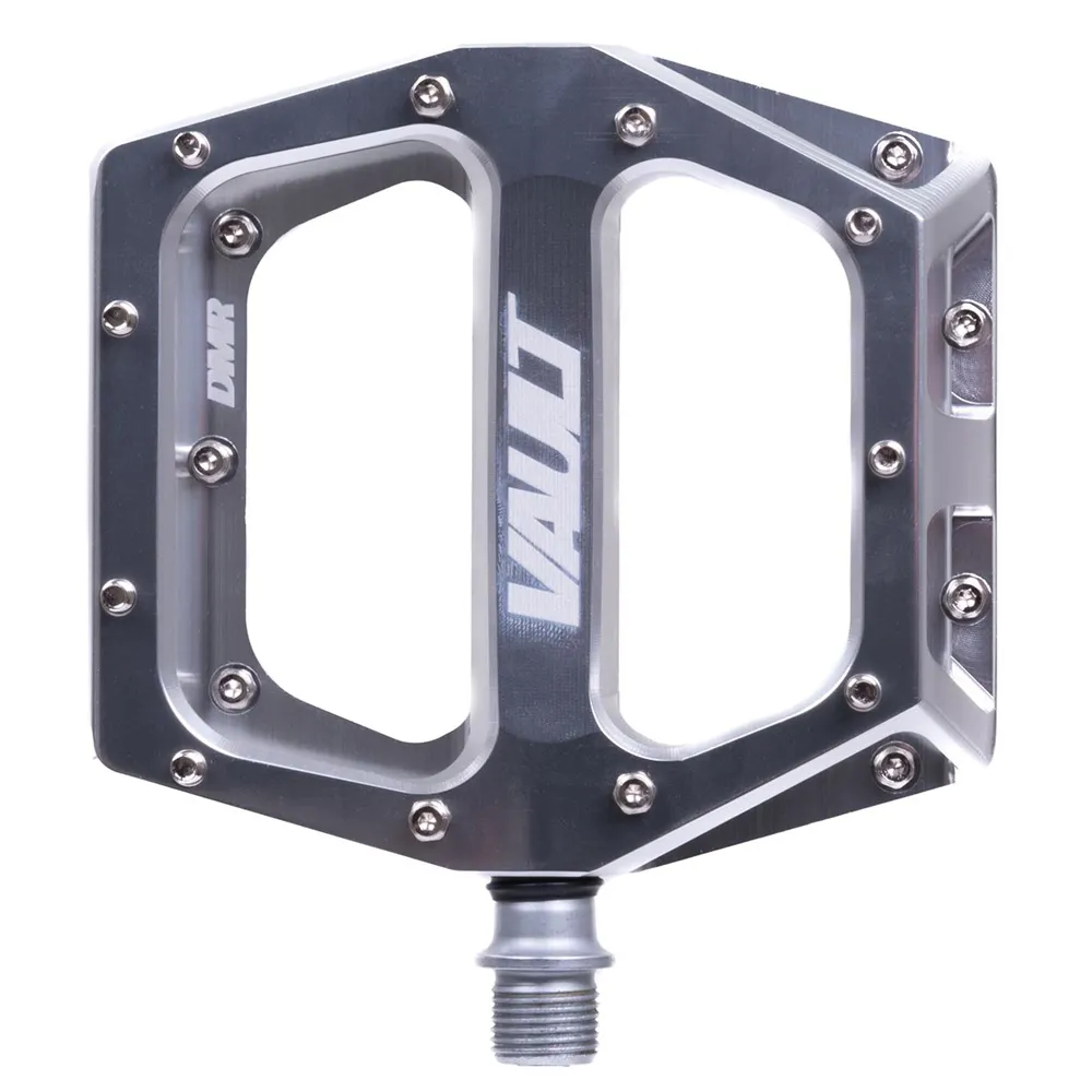 uPRISE Bikes DMR Vault Flat MTB Pedals - Full Silver | Price match, 365 day return s, 18-Month Warranty, Finance Available & Free UK Delivery