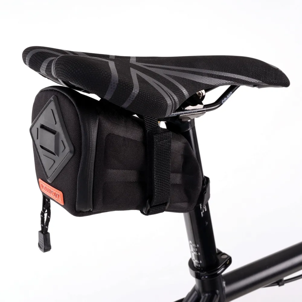 uPRISE Bikes Passport Frequent Flyer Seat Pack - Black - 0.7L | Price match, 365 day return s, 18-Month Warranty, Finance Available & Free UK Delivery
