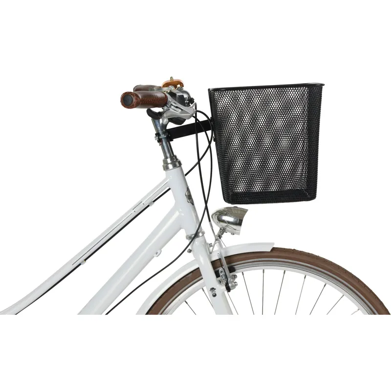 Basil Bilbao FM Fixed Front Basket - Black-3