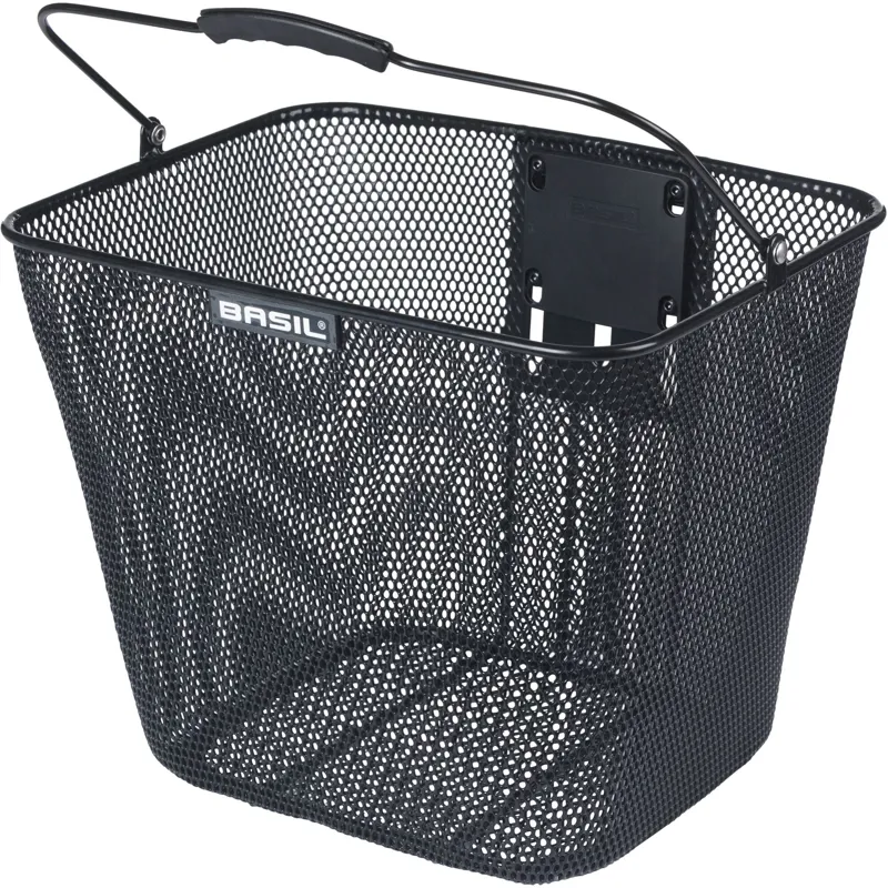 Basil Bilbao KF Front Basket - Black