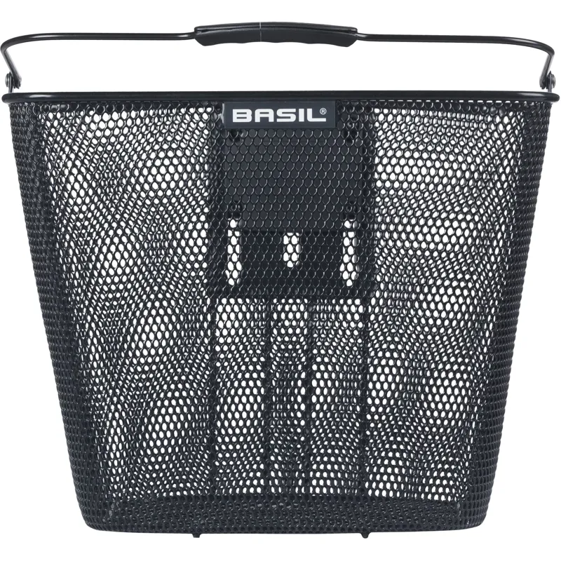Basil Bilbao KF Front Basket - Black-1