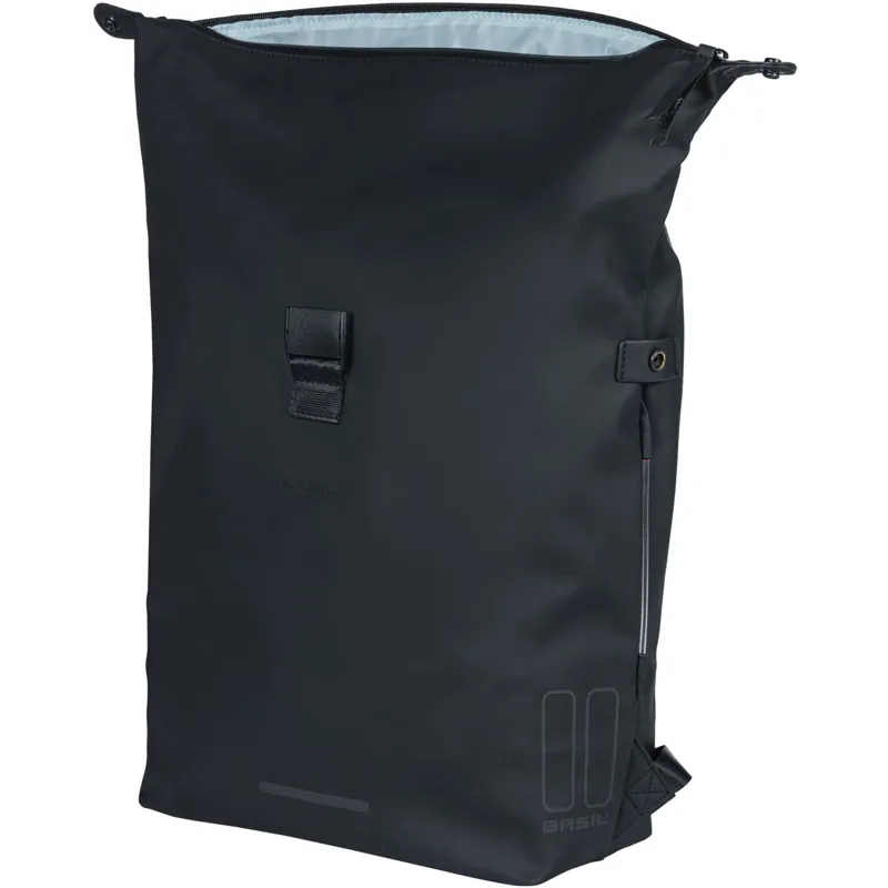 Basil SoHo Nordlicht Bicycle Pannier/Backpack - 17 Litre - Black-4