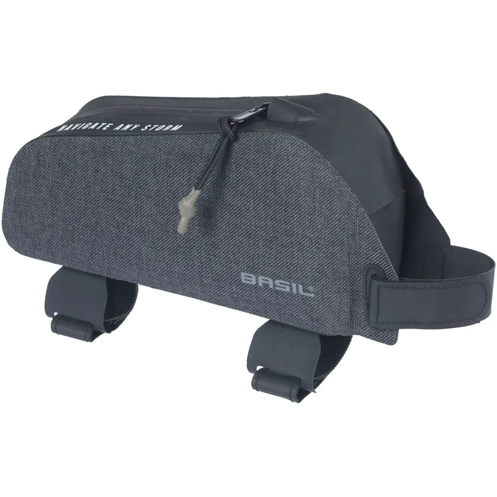uPRISE Bikes Basil Navigator Storm Top Tube Frame Bag - 0.8 Litre - Black | Price match, 365 day return s, 18-Month Warranty, Finance Available & Free UK Delivery