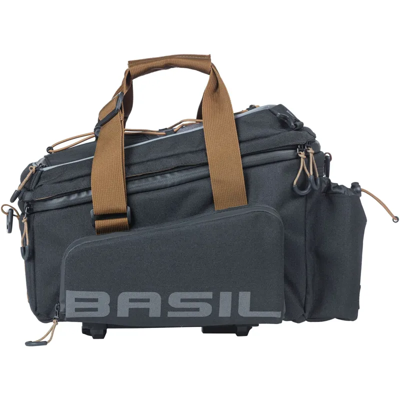 Basil Miles Trunkbag XL Pro MIK - 9-36 Litre - Black/Grey-1