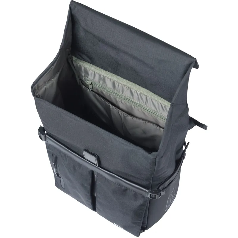 Basil Move Commuter Pannier Bag - 15 Litre - Black-3