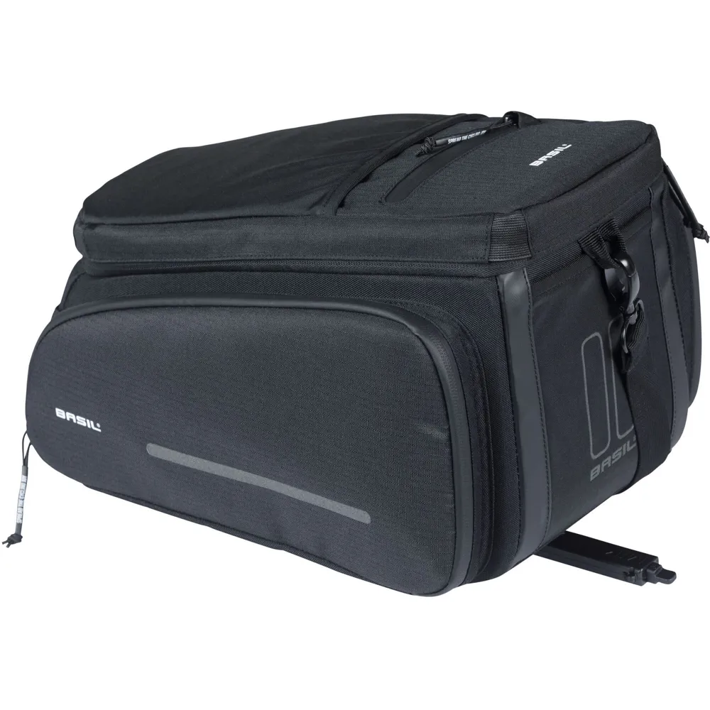 uPRISE Bikes Basil Move MIK Trunkbag - 10-26 Litre - Black | Price match, 365 day return s, 18-Month Warranty, Finance Available & Free UK Delivery