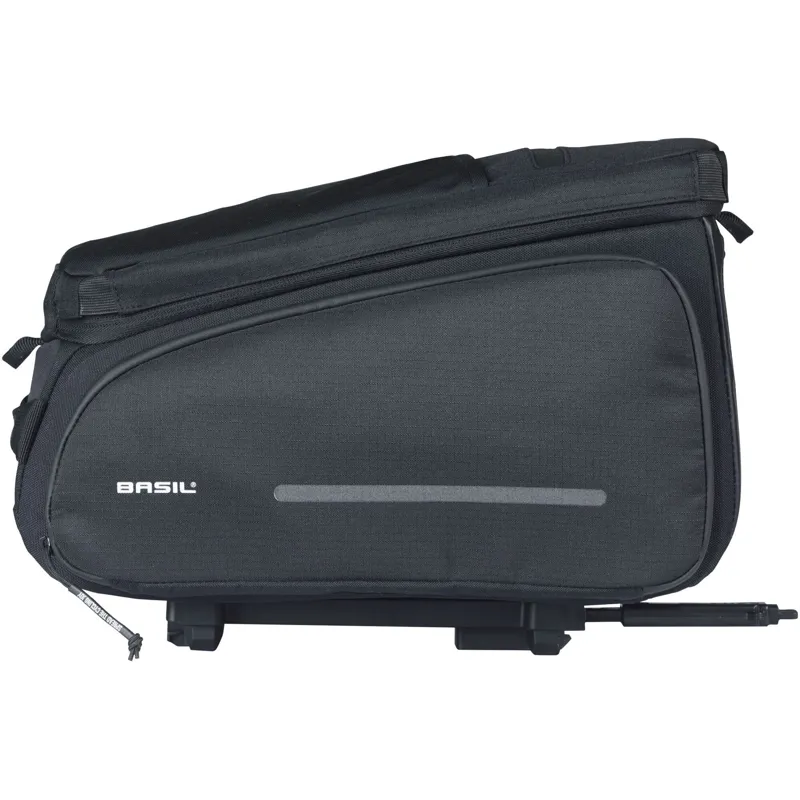 Basil Move MIK Trunkbag - 10-26 Litre - Black-1