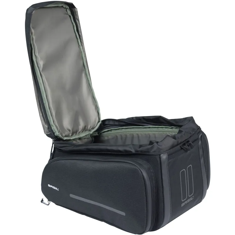 Basil Move MIK Trunkbag - 10-26 Litre - Black-2