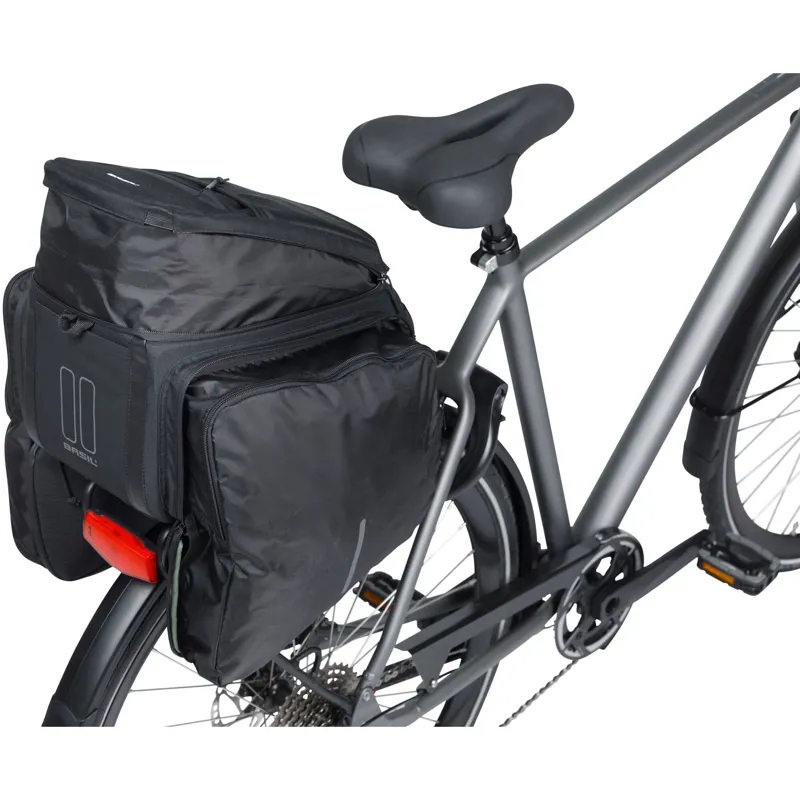 Basil Move MIK Trunkbag - 10-26 Litre - Black-5