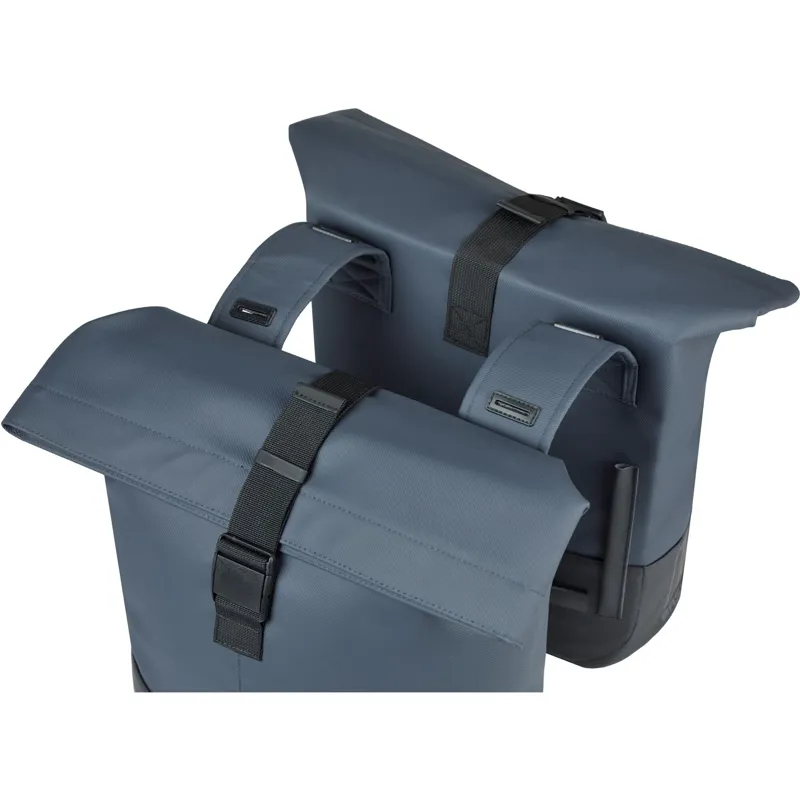 Basil Cove Double Pannier Bags -28-32 Litres - Navy/Black-3