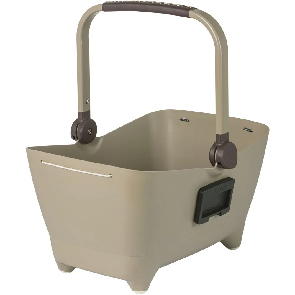 uPRISE Bikes Basil Buddy Dog KF Bicycle Basket - 32 Litre - Brown | Price match, 365 day return s, 18-Month Warranty, Finance Available & Free UK Delivery