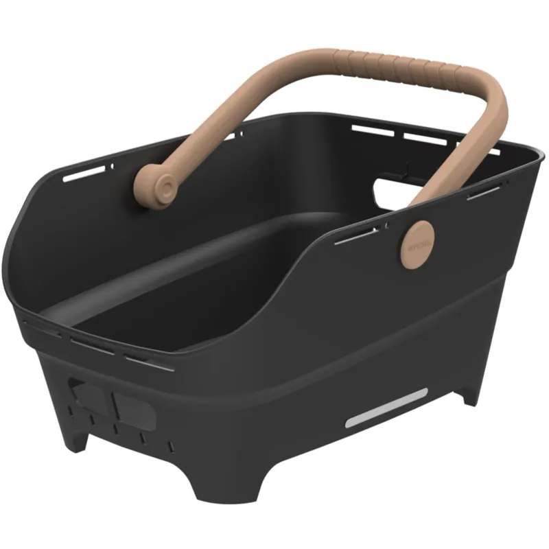 Basil Cento Neo Rear Basket - 21 Litre - Black