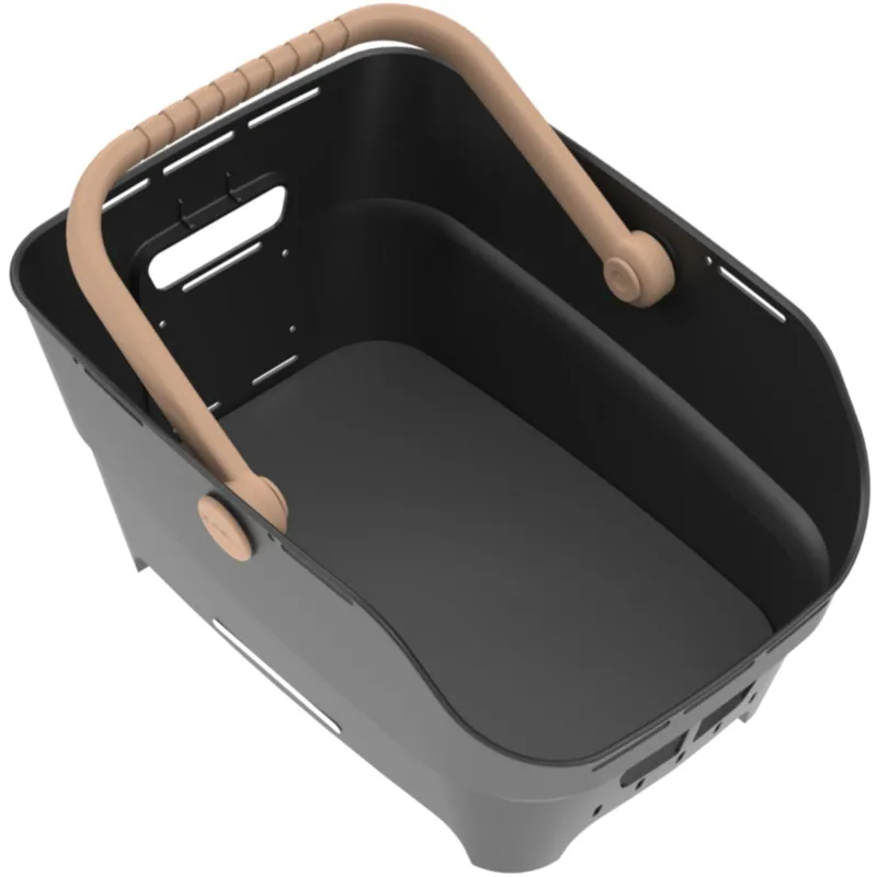 Basil Cento Neo Rear Basket - 21 Litre - Black-2