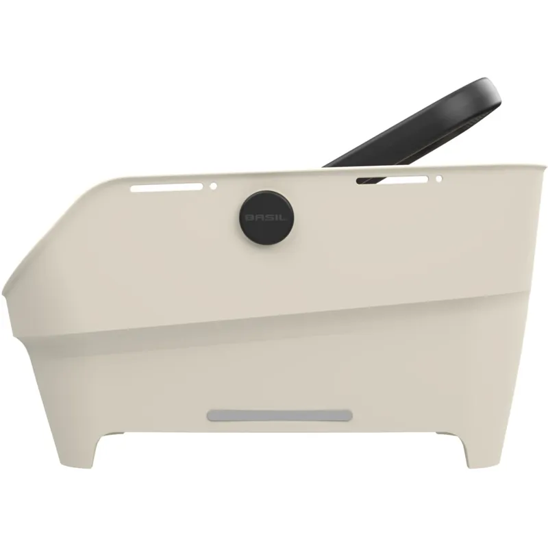 Basil Cento Neo Rear Basket - 21 Litre - Off-White-1
