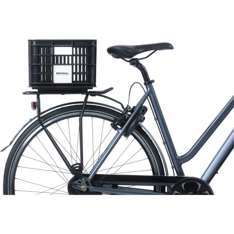 Basil MIK Bicycle Crate - 17 Litre - Black-3