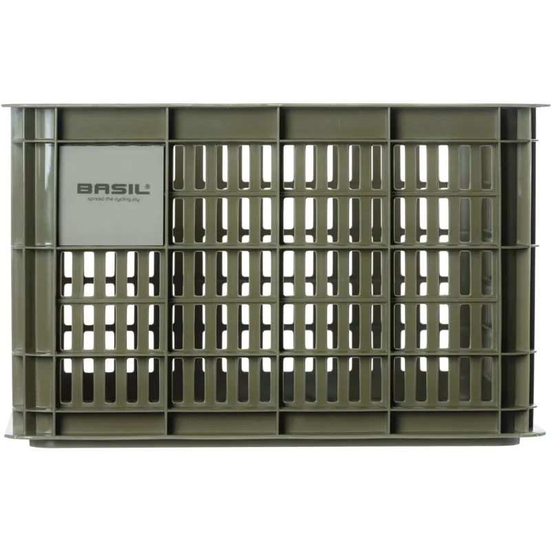 Basil Bicycle Crate - 29.5 Litre - Green-1