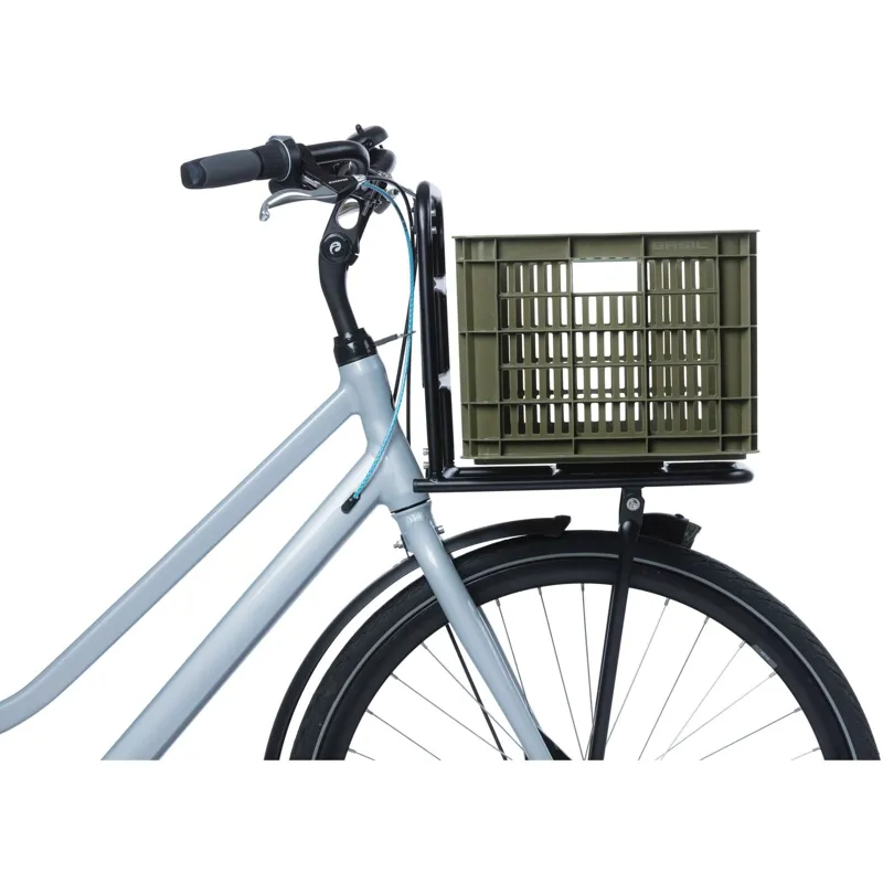 Basil Bicycle Crate - 29.5 Litre - Green-3