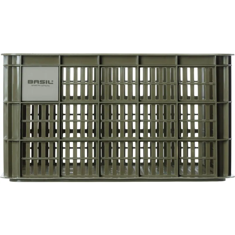 Basil Bicycle Crate  - 40 Litre - Green-1