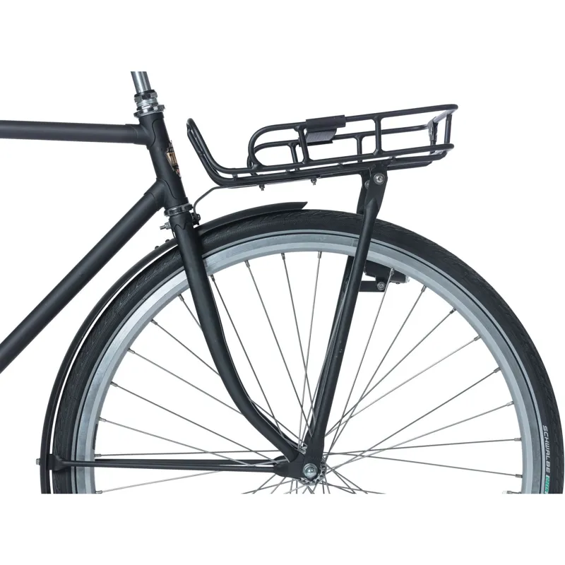 Basil Portland Front Carrier - 26-28 inch - Matt Black-4