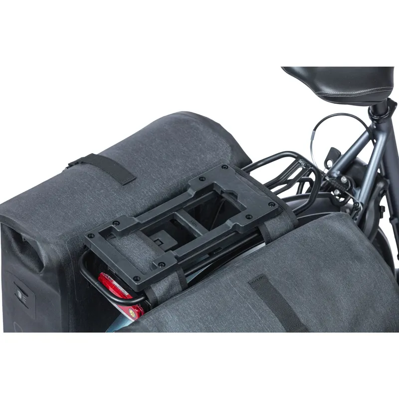 Basil MIK Double Decker for MIK Adapter Plate - Black-2