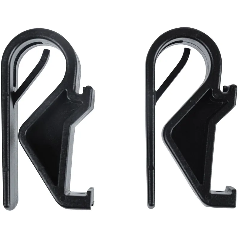 Basil Hook-On System Sports set of 2 Hooks - 10-12mm - Black