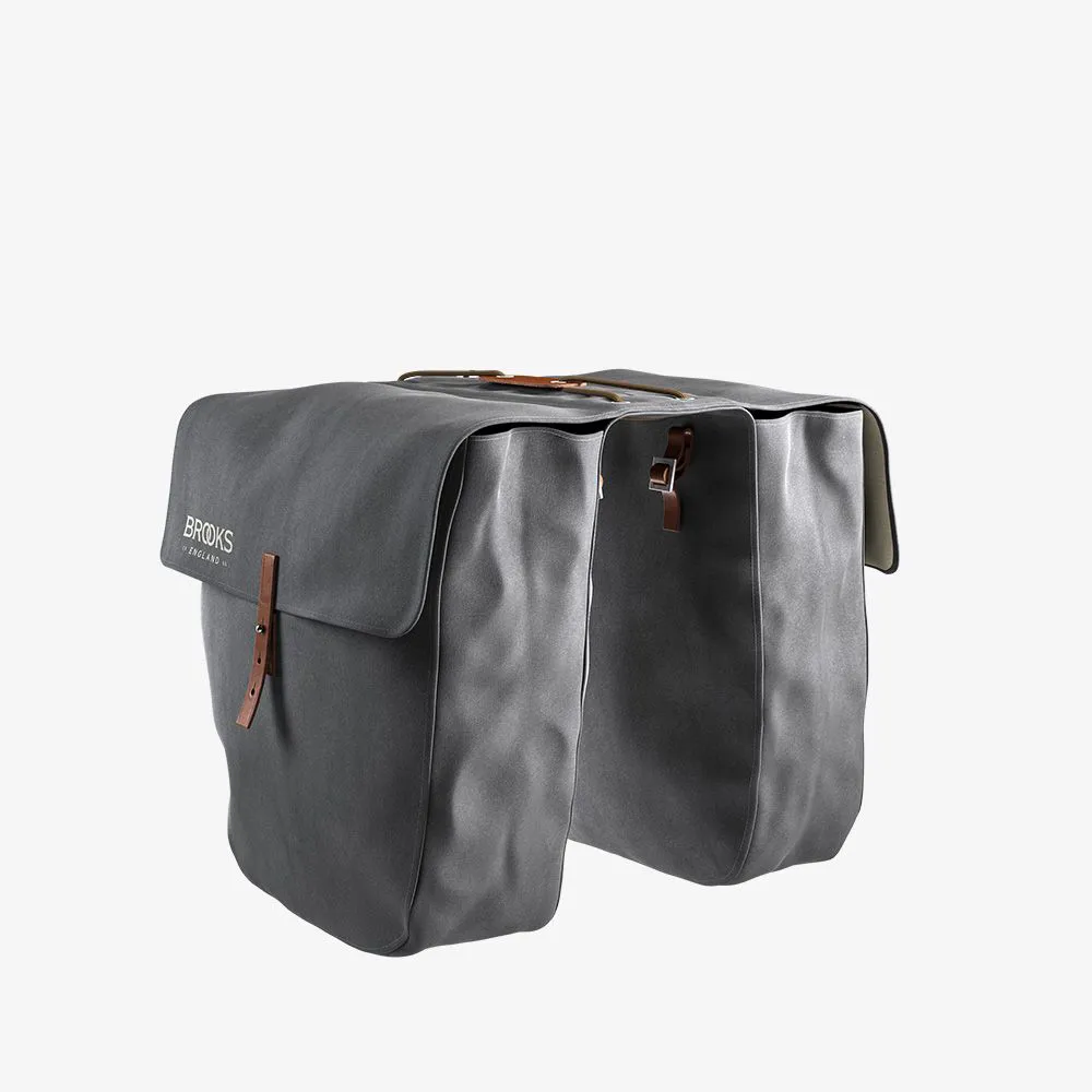 uPRISE Bikes Brooks Brick Lane Panniers - 30L - Grey | Price match, 365 day return s, 18-Month Warranty, Finance Available & Free UK Delivery