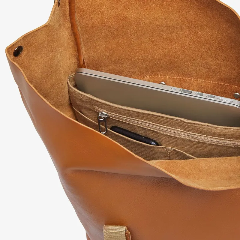 Brooks Pickwick Leather Backpack - Medium - Honey-5