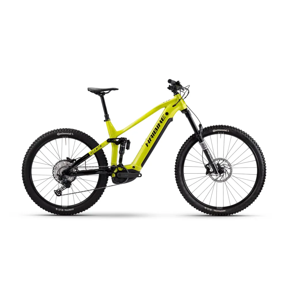 uPRISE Bikes Haibike Allmtn 6 27.5/29er 2025 Electric Mountain Bike - Nebular Lime/Black | Price match, 365 day return s, 18-Month Warranty, Finance Available & Free UK Delivery