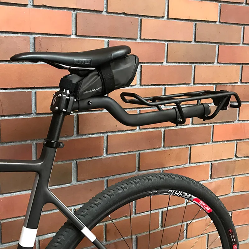 Blackburn Central Seatpost Rear Rack - Black - 22-32mm-1