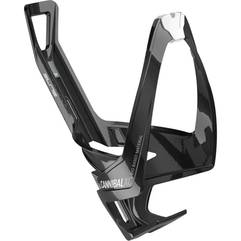 uPRISE Bikes Elite Cannibal XC Bio Bottle Cage - Black/White | Price match, 365 day return s, 18-Month Warranty, Finance Available & Free UK Delivery