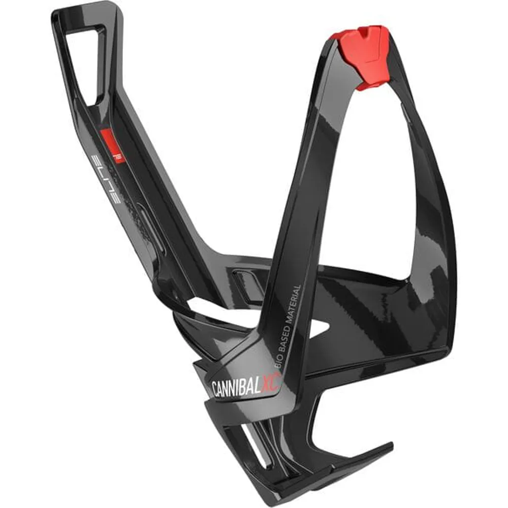 uPRISE Bikes Elite Cannibal XC Bio Bottle Cage - Black/Red | Price match, 365 day return s, 18-Month Warranty, Finance Available & Free UK Delivery