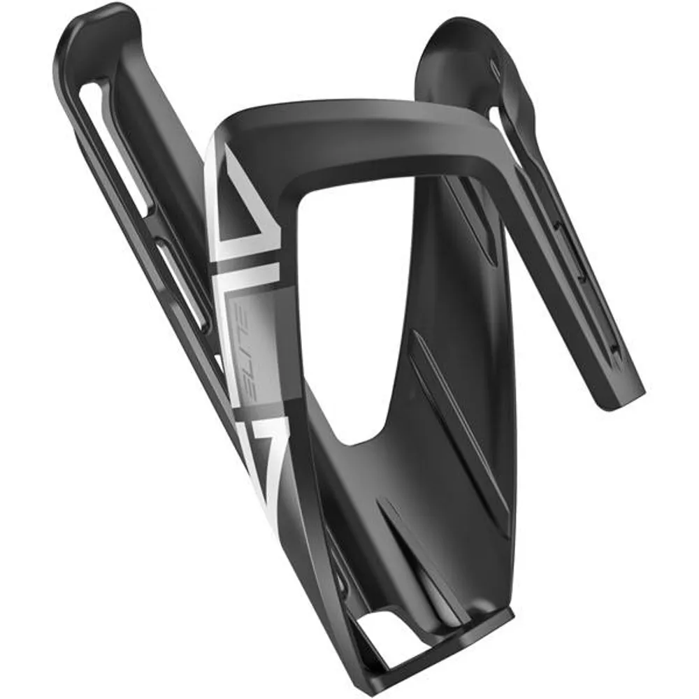 uPRISE Bikes Elite Ala Resin Bottle Cage - Black/White | Price match, 365 day return s, 18-Month Warranty, Finance Available & Free UK Delivery