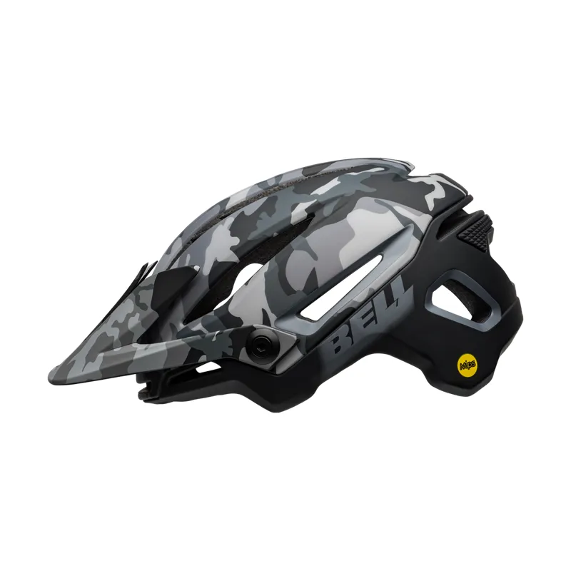 Bell Sixer Mips MTB Helmet - Matte/Gloss Black Camo - 52-56cm-1