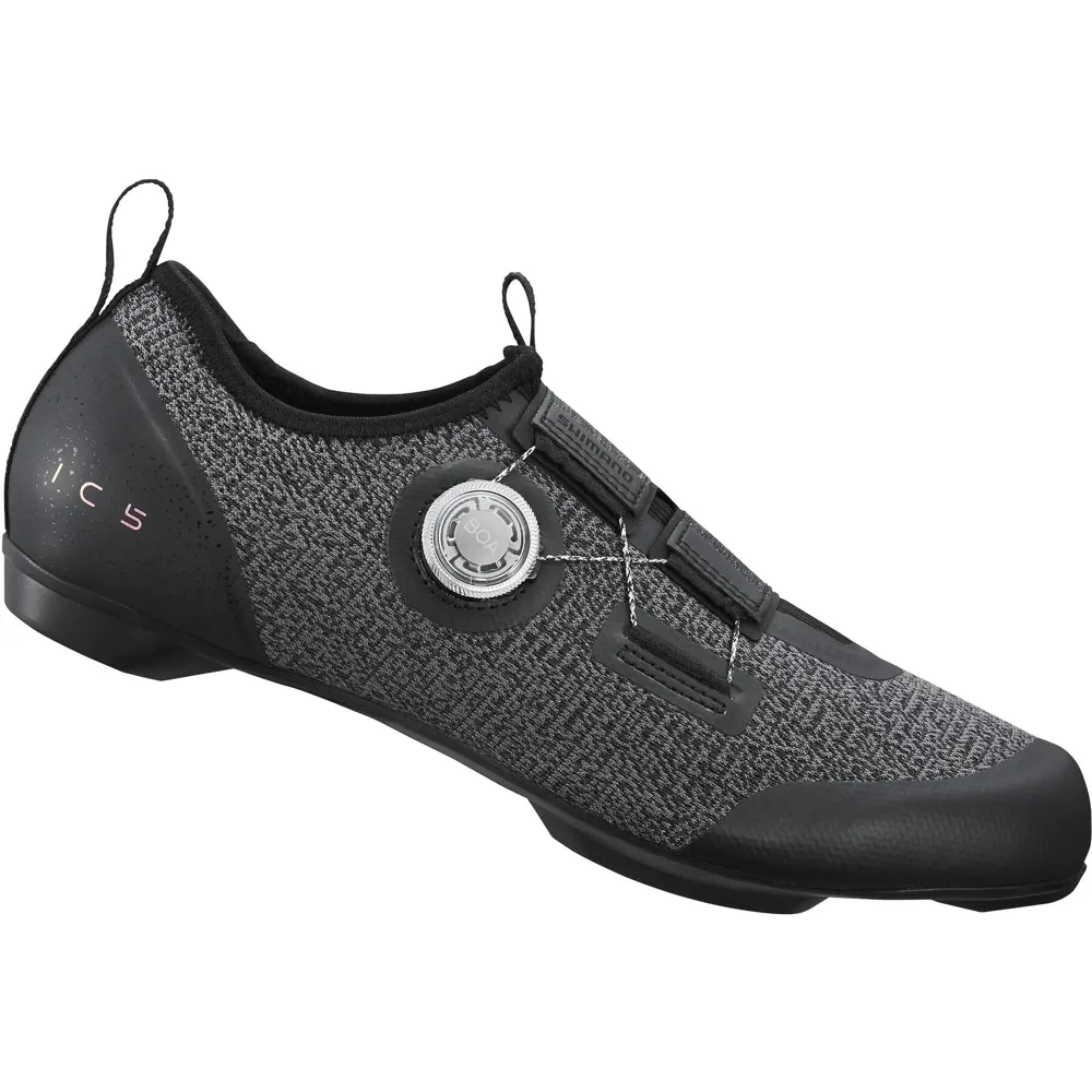 uPRISE Bikes Shimano IC5 Unisex Indoor Cycling Shoe - Black | Price match, 365 day return s, 18-Month Warranty, Finance Available & Free UK Delivery
