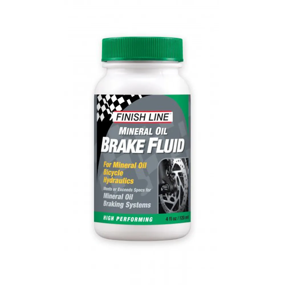 uPRISE Bikes Finish Line Mineral Oil Brake Fluid - 4oz/120ml | Price match, 365 day return s, 18-Month Warranty, Finance Available & Free UK Delivery