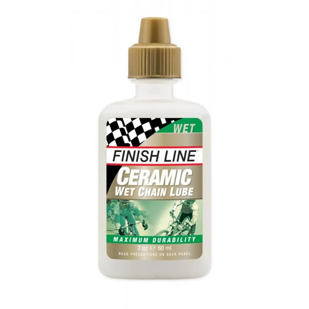 uPRISE Bikes Finish Line Ceramic Wet 60 ml Lubricant Bottle - 60 ml | Price match, 365 day return s, 18-Month Warranty, Finance Available & Free UK Delivery