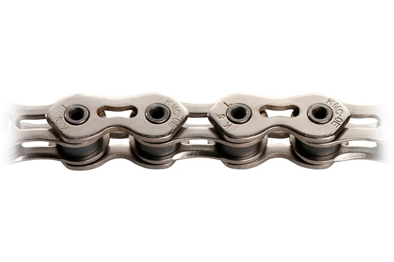 KMC K1 SL Narrow Single Speed BMX Chain - 100 Links - Silver-1