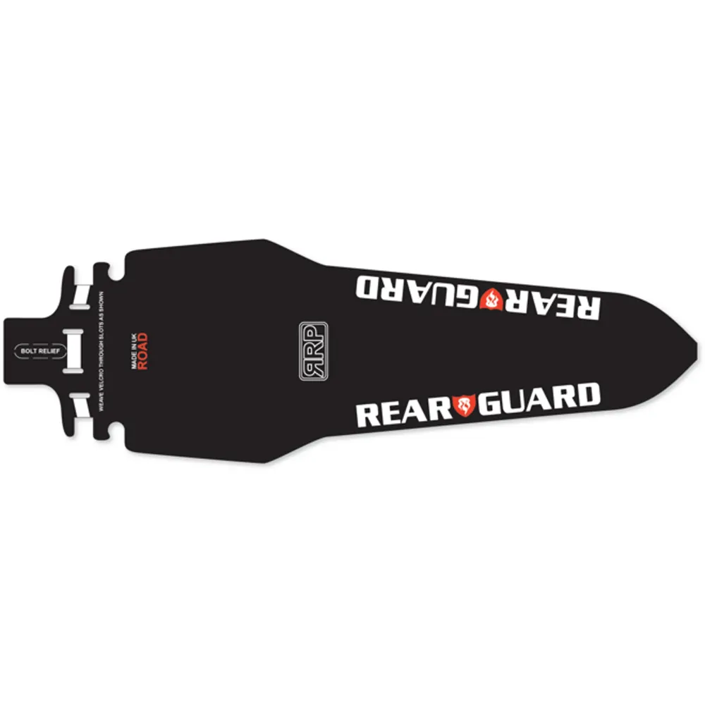 uPRISE Bikes RRP Rearguard Road Bike Rear Mudguard - Black | Price match, 365 day return s, 18-Month Warranty, Finance Available & Free UK Delivery