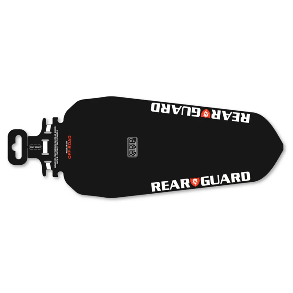 uPRISE Bikes RRP Rearguard Off-Road Rear Mudguard - Black | Price match, 365 day return s, 18-Month Warranty, Finance Available & Free UK Delivery