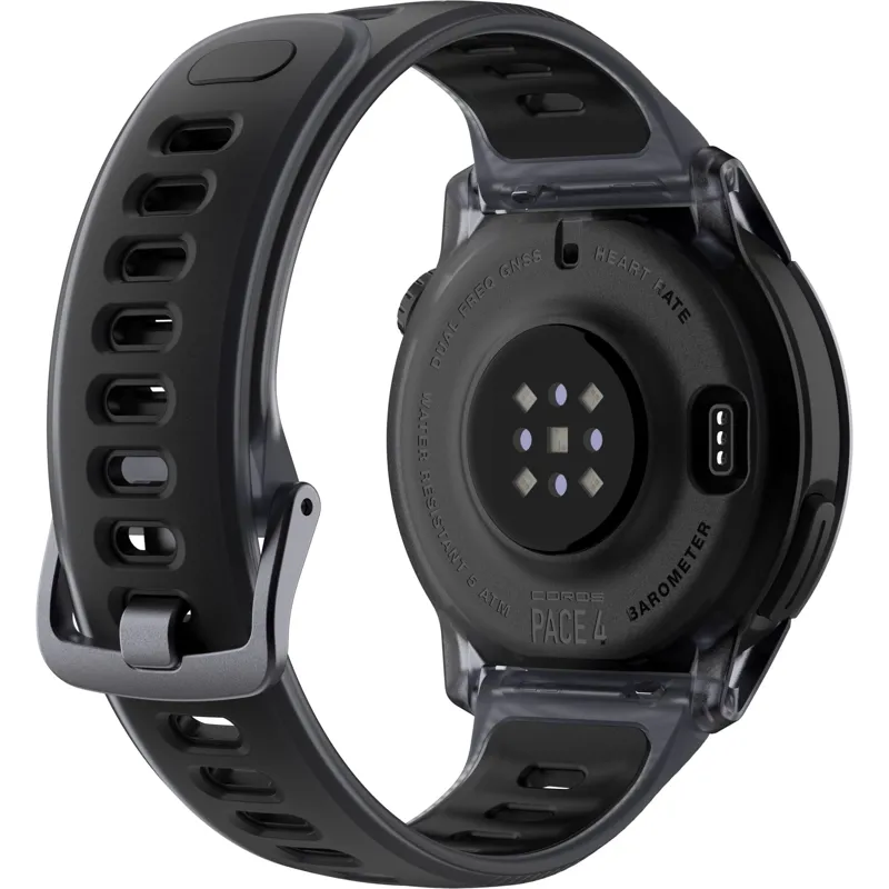 Coros Pace 4 GPS Sports Watch - Crystal - Black-2