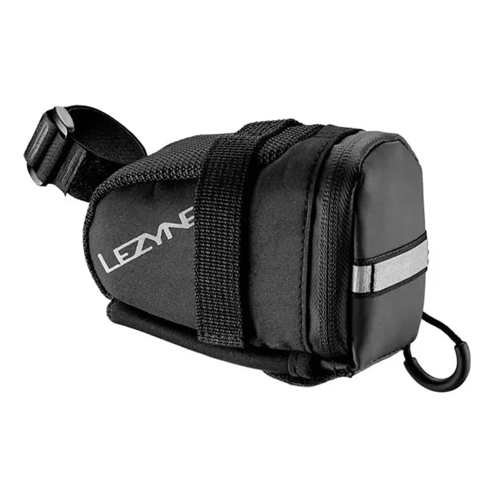 uPRISE Bikes Lezyne S- Caddy Saddle Bag - Black - Small | Price match, 365 day return s, 18-Month Warranty, Finance Available & Free UK Delivery