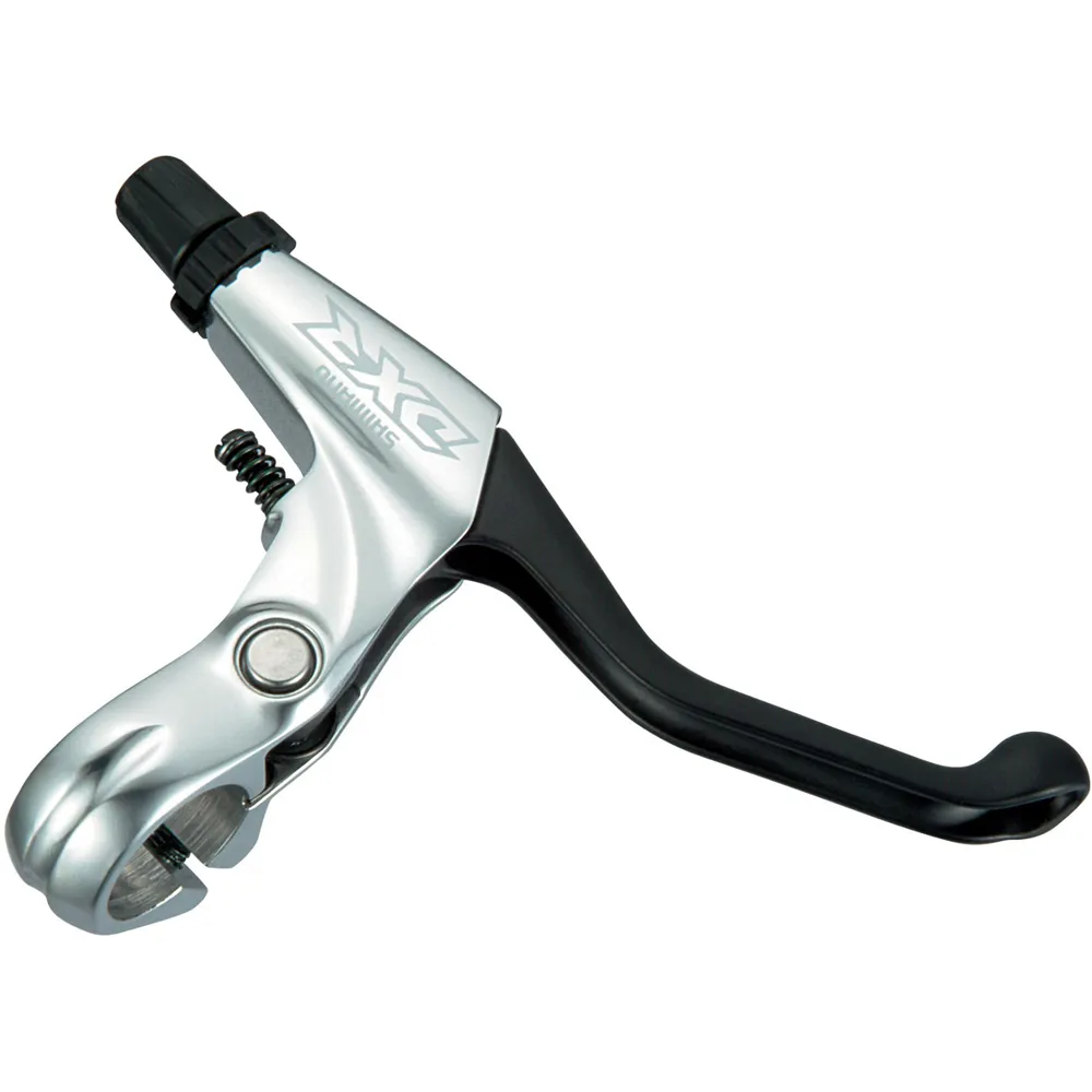 uPRISE Bikes Shimano BL-MX70 DXR V-brake Lever - Silver/Black - Right | Price match, 365 day return s, 18-Month Warranty, Finance Available & Free UK Delivery