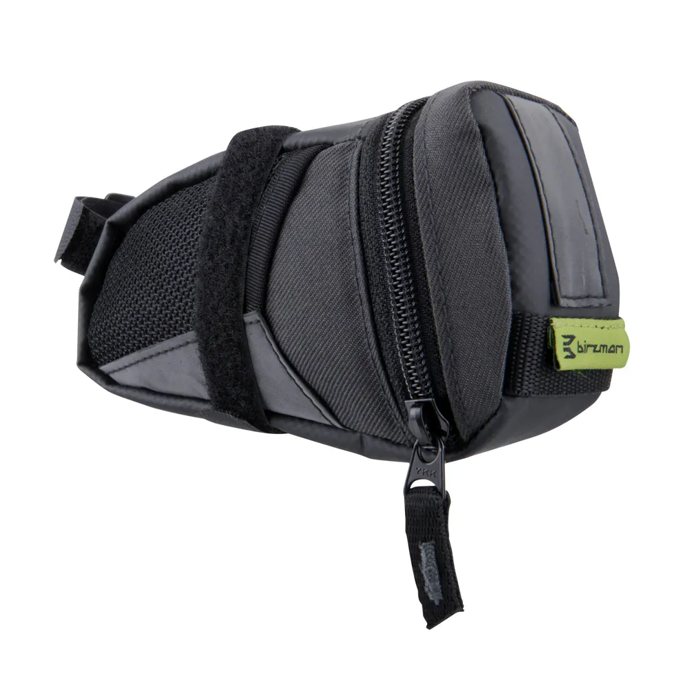 uPRISE Bikes Birzman Roadster II Reflective Saddle Bag - Medium 0.4L | Price match, 365 day return s, 18-Month Warranty, Finance Available & Free UK Delivery