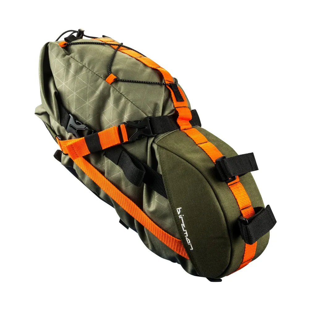 uPRISE Bikes Birzman Packman Saddle Pack - 6L - Green | Price match, 365 day return s, 18-Month Warranty, Finance Available & Free UK Delivery