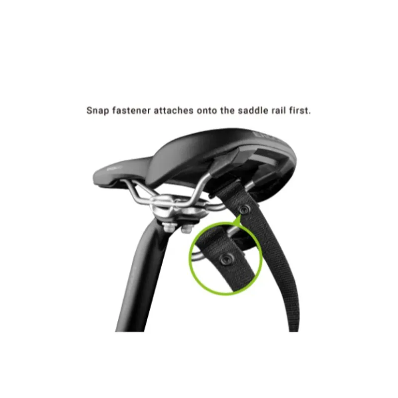 Birzman Feexroll Saddle Bag - Black-2
