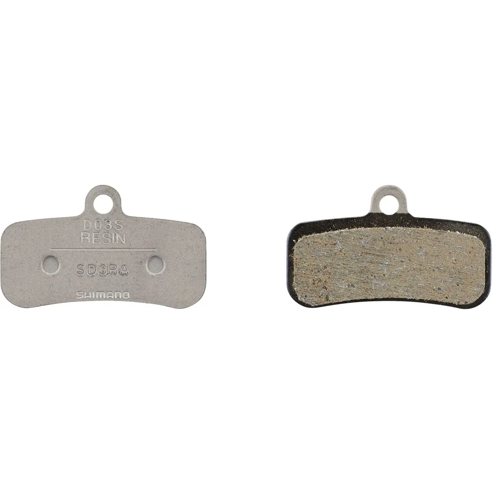 uPRISE Bikes Shimano D03S Resin Steel Back Disc Pads With Spring | Price match, 365 day return s, 18-Month Warranty, Finance Available & Free UK Delivery