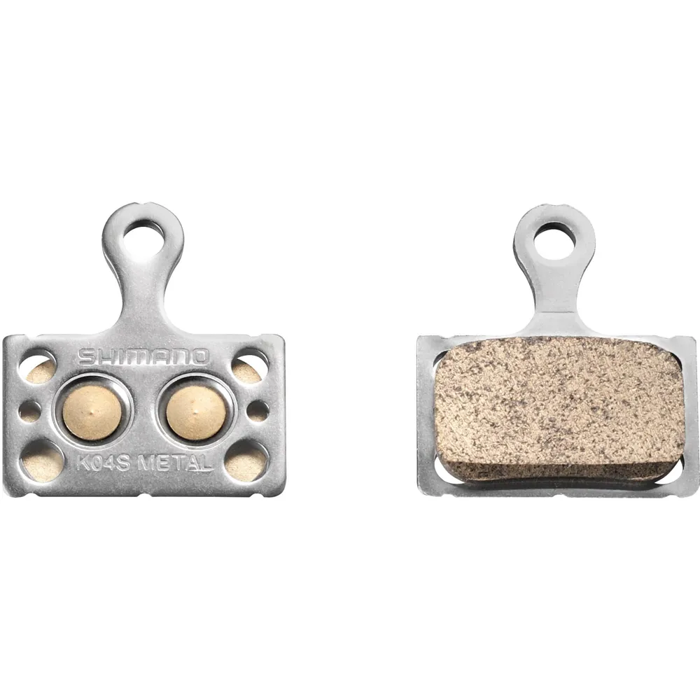uPRISE Bikes Shimano K04S-MX Metal Sintered Pad Steel Back Disc Pads With Spring | Price match, 365 day return s, 18-Month Warranty, Finance Available & Free UK Delivery